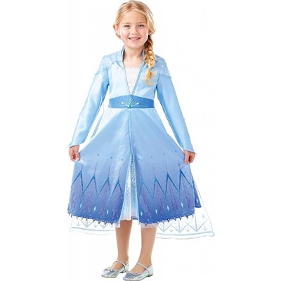 Rubies Official Disney Frozen 2, Elsa Premium Dress Παιδική Στολή Large 