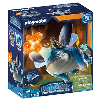 Playmobil Dragons: The Nine Realms - Plowhorn Και D&039angelo 