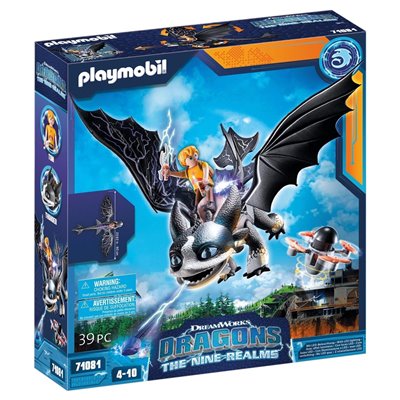 Playmobil Dragons: The Nine Realms - Thunder Και Tom 