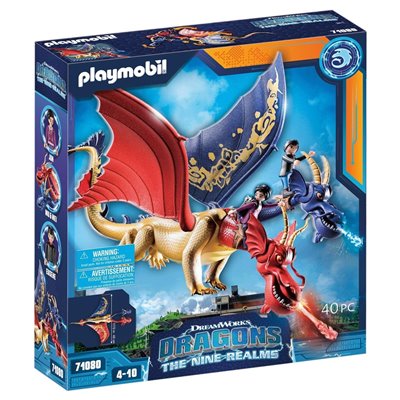 Playmobil Dragons: The Nine Realms - Οι Wu Και Wei Με Την Jun 