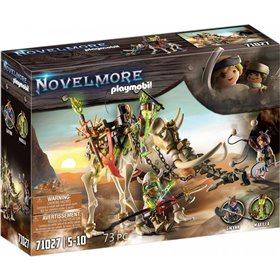 Playmobil Novelmore Sal&039ahari Sands - Επίθεση Από Μαμούθ Σκελετό 