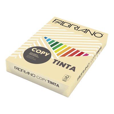 fabriano Copy Tinta Unicolor Onice 160grm A4 Χαρτί Φωτοτυπικό Κρεμ 