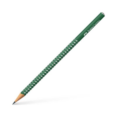 Faber-Castell Sparkle Graphite Pencil, Forest Green Μολύβι Πράσινο Β 