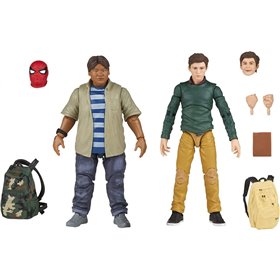 Hasbro Marvel Legends Series Spider-Man 60th Anniversary Peter Parker and Ned Leeds 
