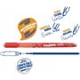 CARIOCA Oops Στυλό 43044 Erasable Κουμπί Κόκκινο 