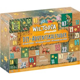 Playmobil Wiltopia - Diy Χριστουγεννιάτικο Ημερολόγιο Εξερευνώντας Τον Κόσμο Των Ζώων 