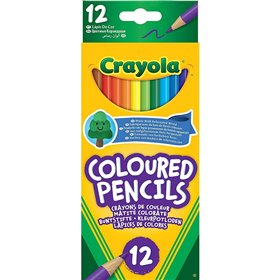 Crayola 12 Coloured Χρωματιστές Ξυλομπογιές 
