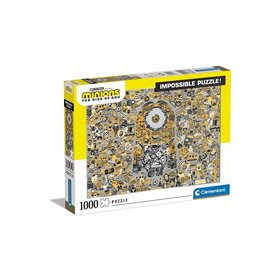 Clementoni Παζλ Impossible Minions 1000 Τμχ  Clementoni Παζλ Impossible Minions 1000 Τμχ