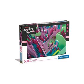Clementoni Παζλ 500 Squid Game  Clementoni Παζλ 500 Squid Game