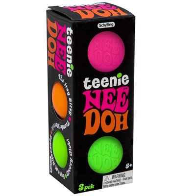 Gama Brands Μπάλα Nee Doh Teenie Σετ 3Τεμ 