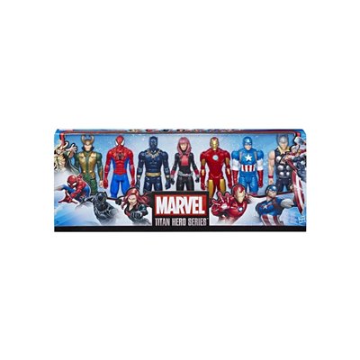 Hasbro Marvel Avengers Titan Heroes Series Multipack Collection 7 Φιγούρες 30 εκ. 