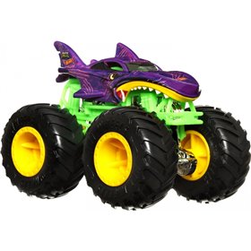 Mattel Hot Wheels Οχηματα Monster Trucks Χρωμοκεραυνοι 