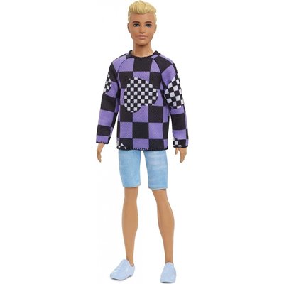 Mattel Barbie Ken Fashionistas Doll 191, Blonde Cropped Hair 