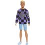 Mattel Barbie Ken Fashionistas Doll 191, Blonde Cropped Hair 