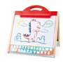 Hape 3 In 1 Early Explorer Ξύλινος Πίνακας Store and Go Easel 