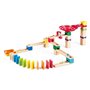 Hape Early Explorer Ξύλινο Crazy Rollers Stack Track 