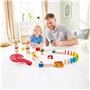 Hape Early Explorer Ξύλινο Crazy Rollers Stack Track 