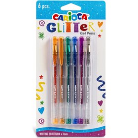 CARIOCA Στυλό Glitter σε blister  CARIOCA Στυλό Glitter σε blister