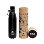 Estia Θερμός Travel Flask Save The Aegean 750Ml Matte Black 