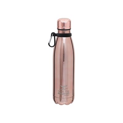 Estia Θερμός Travel Flask Save The Aegean 500Ml Rose Gold 