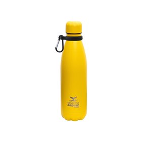 Estia Θερμός Travel Flask Save The Aegean 500Ml Burnt Yellow  Estia Θερμός Travel Flask Save The Aegean 500Ml Burnt Yellow