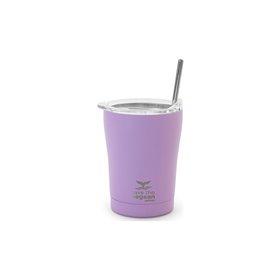 Estia Θερμός Coffee Mug Save The Aegean 350Ml Lavender Purple  Estia Θερμός Coffee Mug Save The Aegean 350Ml Lavender Purple