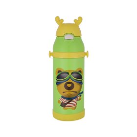 Estia Θερμός Παιδικό Animals Ανοξείδωτο 350Ml Bear Green  Estia Θερμός Παιδικό Animals Ανοξείδωτο 350Ml Bear Green