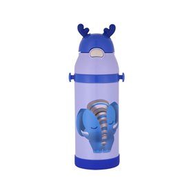 Estia Θερμός Παιδικό Animals Ανοξείδωτο 350Ml Elephant Blue  Estia Θερμός Παιδικό Animals Ανοξείδωτο 350Ml Elephant Blue