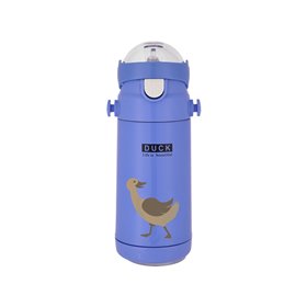Estia Θερμός Παιδικό Jungle Ανοξείδωτο 350Ml Duck Blue  Estia Θερμός Παιδικό Jungle Ανοξείδωτο 350Ml Duck Blue