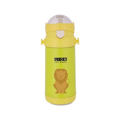 Estia Θερμός Παιδικό Jungle Ανοξείδωτο 350Ml Lion Pear Green 