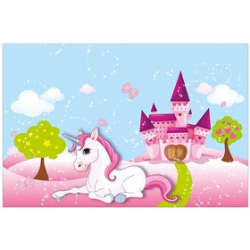 PROCOS Unicorn Τραπεζομάντηλο Χάρτινο 120 X 180 Cm, Διακόσμηση Πάρτυ, Γενέθλια Παιδιών  PROCOS Unicorn Τραπεζομάντηλο Χάρτινο 120 X 180 Cm, Διακόσμηση Πάρτυ, Γενέθλια Παιδιών