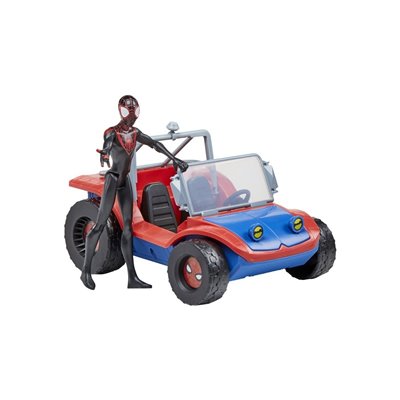 Hasbro Spiderman Verse Vehicle and 6in Figure Miles Morales Φιγούρα και Όχημα 