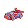 Hasbro Marvel Spidey and His Amazing Friends Glow Tech Web Crawler Vehicles 