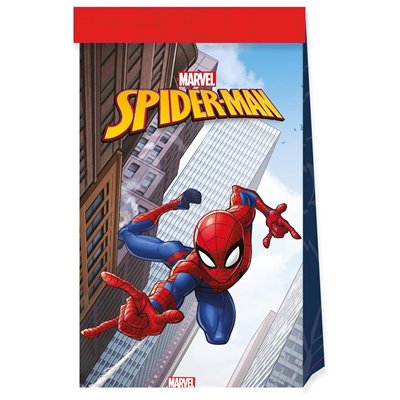 PROCOS Τσάντες Δώρων Spiderman Crime Fighter Marvel 6Τμχ 