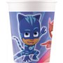 PROCOS Ποτήρια Χαρτινα Pj Masks 200ml 8τμχ, Γενέθλια Παιδιών 