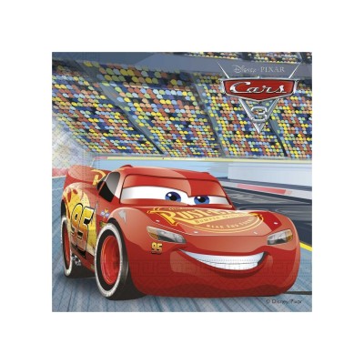 PROCOS Χαρτοπετσέτες Dec.Party Disney Cars 3 2φ 33Χ33 20τμχ 