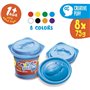 CARIOCA Πλαστοζυμαράκια Baby Dough 8 Pot, 8 X 75 G 