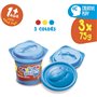 CARIOCA Πλαστοζυμαράκια Baby Dough 3Pot X 75 Gr 