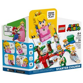 LEGO Super Mario Βασική Πίστα Περιπέτειες Με Την Peach  LEGO Super Mario Βασική Πίστα Περιπέτειες Με Την Peach