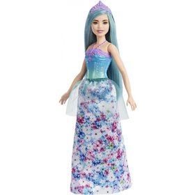 Mattel Barbie Πριγκιπισσα Γαλάζια Μαλλιά 