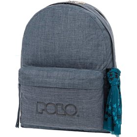 POLO Σακίδιο Original Double Scarf (P.R.C.) (Navy Blue- Νειβι) 2022 