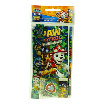 GIM Σετ Σχολικό και Μπλοκ Paw Patrol 