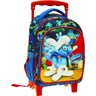 GIM Trolley Νηπιαγωγείου Smurfs With Me 