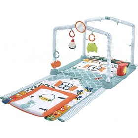 Fisher-Price Γυμναστήριο Δραστηριοτήτων - Σπιτάκι 3 Σε 1 Με Φώτα Και Ήχους 