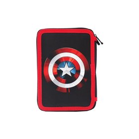 MUST Κασετινα Διπλη Γεματη 15x5x21 Captain America 
