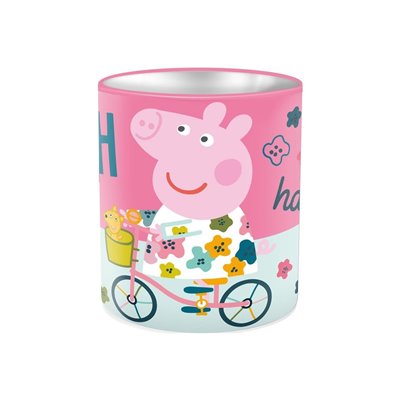 Diakakis imports Μολυβοθήκη Peppa Pig Μεταλλική 10X11 Εκ. 