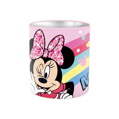 Diakakis imports Μολυβοθήκη Disney Minnie Mouse Μεταλλική 10X11 Εκ. 