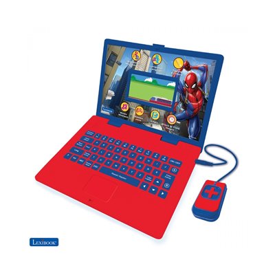 Lexibook Laptop Spiderman Εκπαιδευτικό Δίγλωσσο 