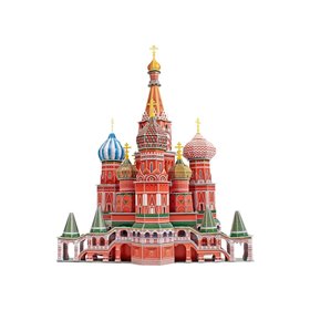 cubicfun 3D Puzzle Saint Basils Cathedral - Moscow  cubicfun 3D Puzzle Saint Basils Cathedral - Moscow