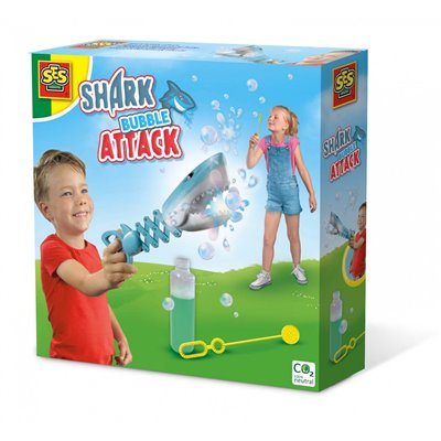 SES Creative Shark Bubble Attack, Mixed Colours 